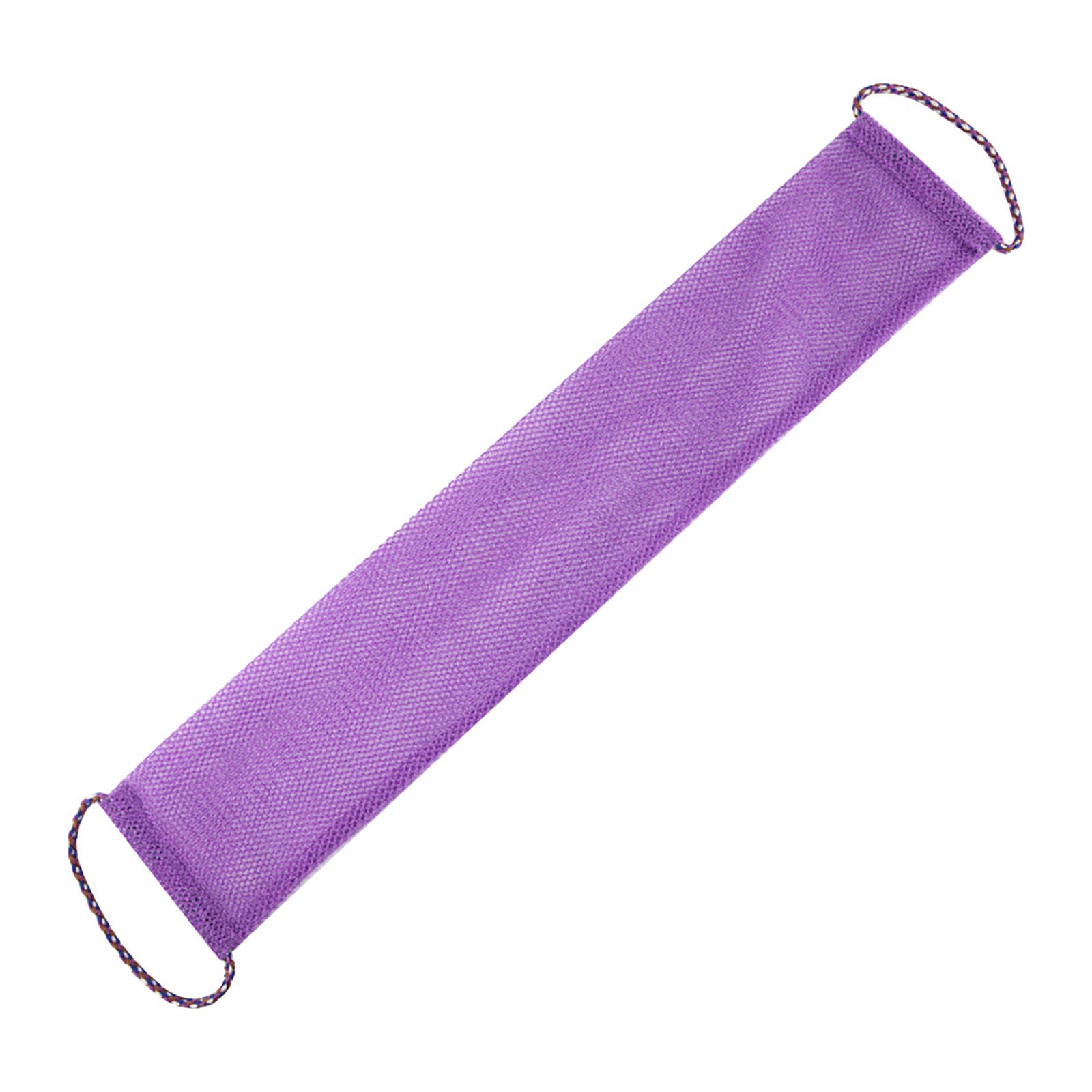 thumbnail image 2 of Toalla de baño exfoliante de nylon - 27,5 pulgadas de largo, diseño con cordón, secado rápido, para fregar el cuerpo, exfoliar la piel muerta, uso familiar, 2 of 2